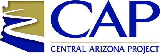 Logo of the Central Arizona Project, featuring the acronym 