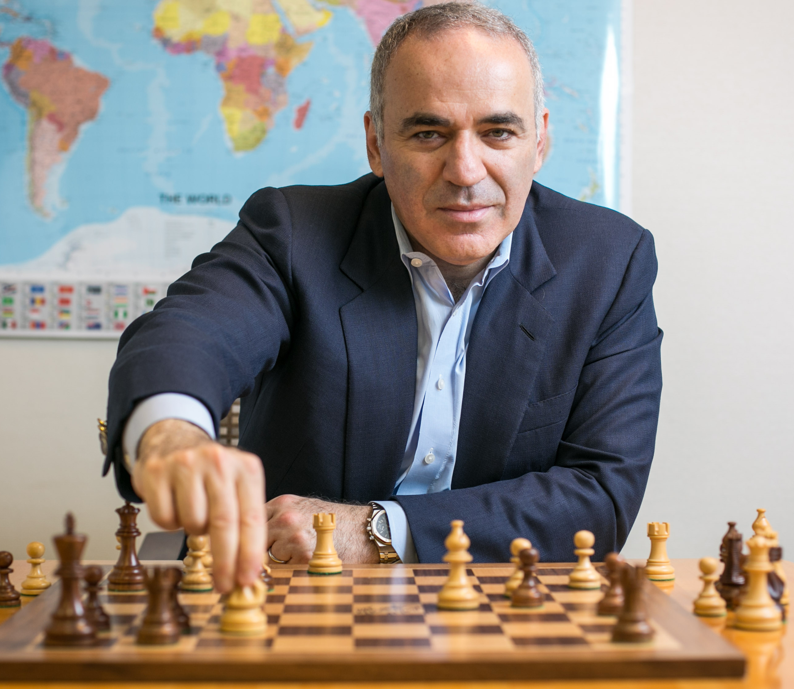 Garry Kasparov Faces Deep Blue in 'The Machine' - The New York Times