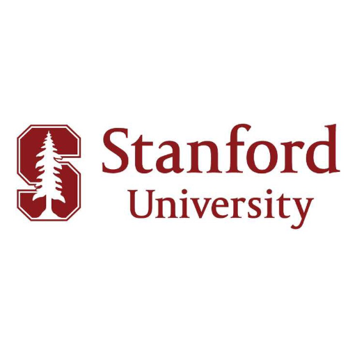 Stanford University logo featuring a large red 