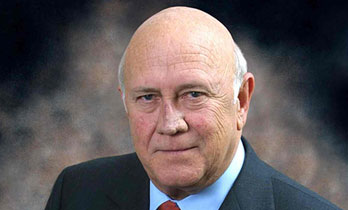 F W De Klerk